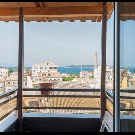 Makis Sea-View Apartment-Corfu Port Mantouki ภายนอก รูปภาพ